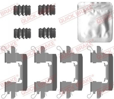 Комплектуючі колодок QUICK BRAKE 1090087 Nissan Leaf