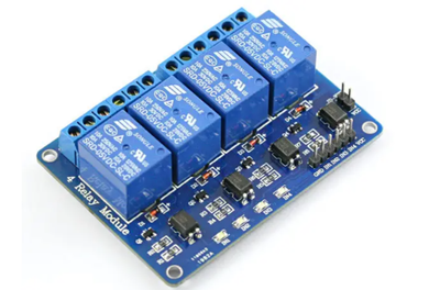 Arduino релейный модуль 4 канала, 12В