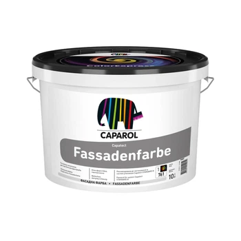 Фасадная силоксановая краска Caparol Capatect Fassadenfarbe бесцветная B3 9,4 л