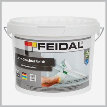 Акриловая финишная шпатлевка Acryl-Spachtel Finish Feidal 3,5 кг