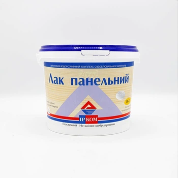 Лак панельний акриловий Ірком ІР-11 Прозорий Шовковисто-матовий 3 л
