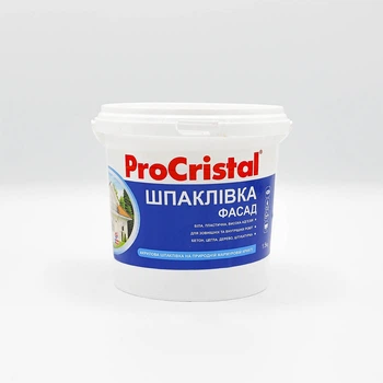 Шпаклевка фасадная ProCristal Fasad Acryl IR-21 1,5 кг