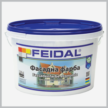 Фасадная краска Feidal Fassaden Farbe economic 2,5 л