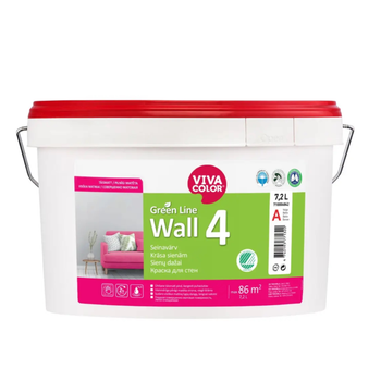Глубокоматовая краска с бархатным эффектом Wall 4 «База А» 7,2 л