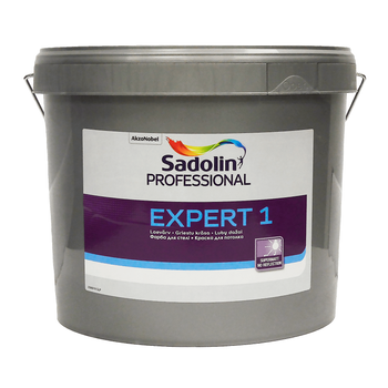 Латексная краска Sadolin Expert 1 для потолка Белая 10 л