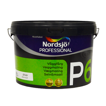 Акриловая краска Sadolin Professional P6 для стен и потолка Белая BW 2,5 л