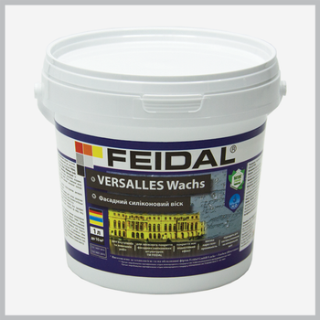 Фасадный силиконовый воск Feidal Versalles Wachs Шелковисто-матовый 1 л