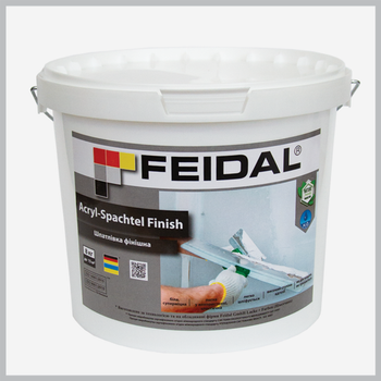 Акриловая финишная шпатлевка Acryl-Spachtel Finish Feidal 8 кг