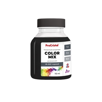 Пигментный концентрат ProCristal Color Mix IR-003 Черный 110 мл