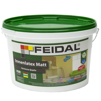 Латексна фарба Feidal Innenlatex Matt 2,5 л