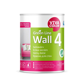 Глубокоматовая краска с бархатным эффектом Wall 4 «База А» 0,9 л