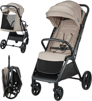Прогулянкова коляска KinderKraft Loom Beige (KSLOOM00BEG0000) (5902533926343)