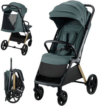 Прогулянкова коляска KinderKraft Loom Green (KSLOOM00GRE0000) (5902533926350)