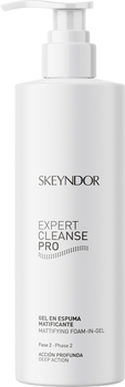 Żel-pianka do mycia twarzy Skeyndor Expert Cleanse Pro matująca 200 ml (8436542369596)