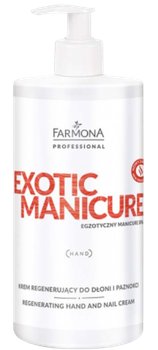 Krem do rąk i paznokci Farmona Exotic Manicure SPA regenerujący 500 ml (5900117097267)