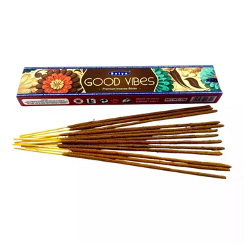 Good Vibes premium incence sticks (Позитивные Вибрации)(Satya) пыльцовое благовоние 15 гр. 36294