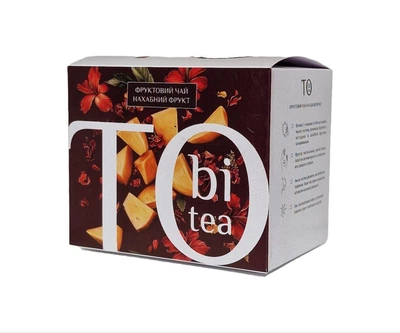 Чай фруктовий Tobi Tea Нахабний фрукт у фільтр-пакетах 20 шт