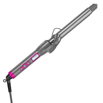 Плойка для волосся Hoco HP43 Electric manual curling iron with digital display Grey