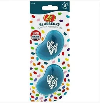 Освежитель воздуха мини вентиляционный Jelly Belly Черника 2 шт х 14 г