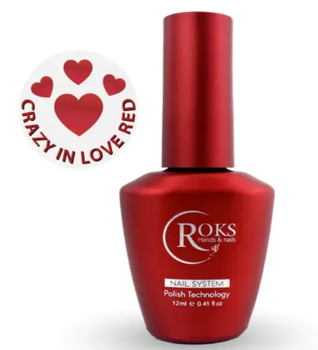 Топ сердца Roks Top Crazy In Love Red 12 мл