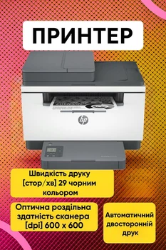 Принтер МФУ HP LaserJet M234sdw Монохромный Лазерный Wi-Fi Bluetooth 6GX01F