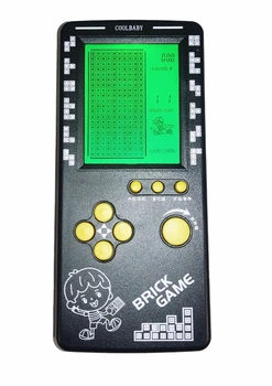 Тетрис Супер 4 9999 in 1 (с Подсветкой, 3,2" большой экран , черный, 3хААА)