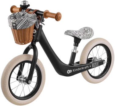 Біговел Kinderkraft Rapid 2 Bizzu Black (KRRAPI02BLKBI00) (5902533927890)