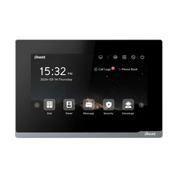 IP видеодомофон Dnake E216 Black, экран 7"