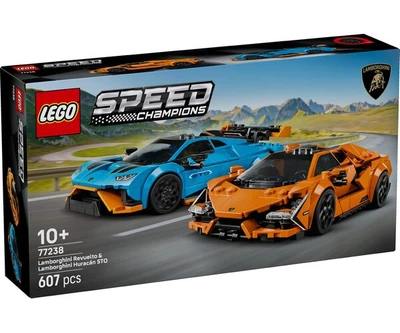 Конструктор LEGO Speed Champions Lamborghini Revuelto та Hurac?n STO (77238)