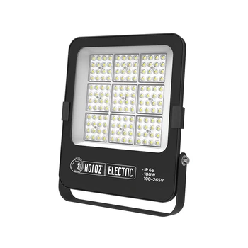 Прожектор светодиодный HOROZ ELECTRIC "BORNEO-100" 100W 6400K черный