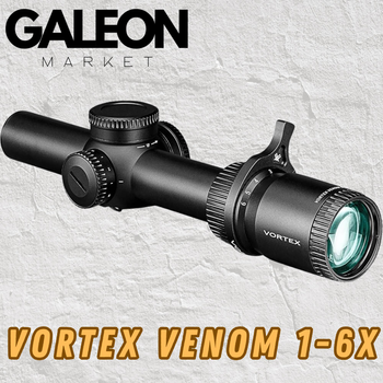 Оптический прицел VORTEX Venom 1-6x24 (SFP, AR-BDC3 IR, 30 мм), загонник