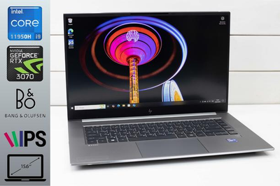 Игровой ноутбук HP ZBook Studio 15 G8 | i9-11950H | 32GB RAM | 512GB SSD | RTX 3070 | FHD 15.6” Б/У