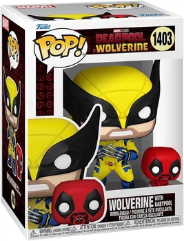 Игровая фигурка Funko Росомаха с Бебипулом - Funko pop Marvel #1403: Deadpool & Wolverine