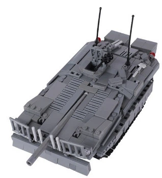 Шведский танк Stridsvagn 103 (Strv 103) — модель на гусеницах из 661 детали