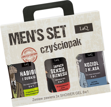 Zestaw żeli pod prysznic LaQ Ich Troje Habibi & Doberman & Kozioł 3 x 500 ml (5905778574119)