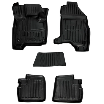 Автомобильные коврики в салон на Citroen C-Zero EYELET 09-14 5шт черные Sova-PL Ситроен Ц-Зиро TR027902