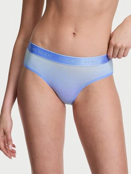 Трусики слипы женские хлопковые Victoria's Secret 27065302 XL Синие (2126439129023)