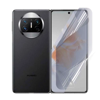 Антишпион приватная плёнка гидрогелевая для смартфона Huawei Mate X3 противоударная прозрачная