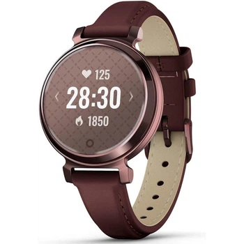 Смарт-часы Garmin Lily 2 Classic Dark Bronze with Mulberry Leather Band (010-02839-03/61)