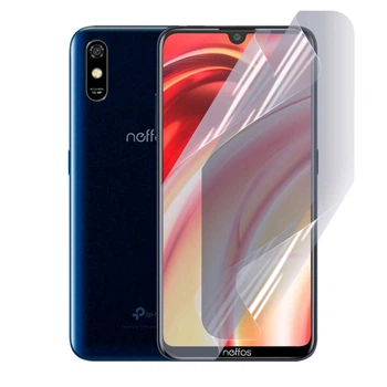 Антишпион приватная плёнка гидрогелевая для смартфона TP-Link Neffos C9s противоударная прозрачная