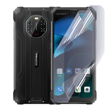 Антишпион приватная плёнка гидрогелевая для смартфона Blackview BL8800 противоударная прозрачная