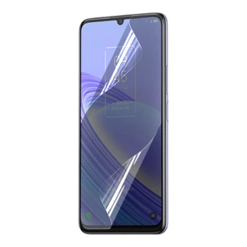 Антишпион приватная плёнка гидрогелевая для смартфона TCL 40R противоударная прозрачная