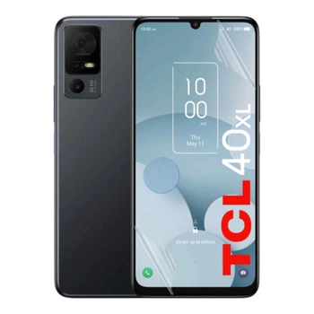 Антишпион приватная плёнка гидрогелевая для смартфона TCL 40 XL противоударная прозрачная
