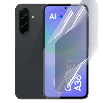 Антишпион приватная плёнка гидрогелевая для смартфона Samsung Galaxy A36 (SM-A336B) противоударная прозрачная