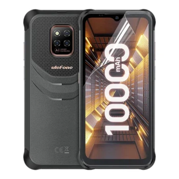 Антишпион приватная плёнка гидрогелевая для смартфона Ulefone Power Armor 14 Pro противоударная прозрачная