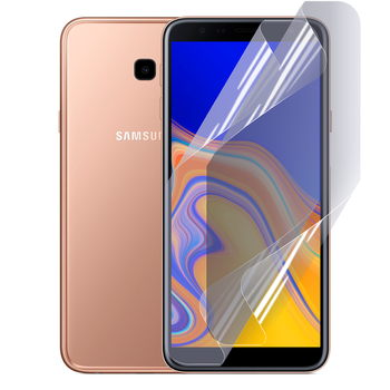 Антишпион приватная плёнка гидрогелевая для смартфона Samsung Galaxy J4+ противоударная прозрачная