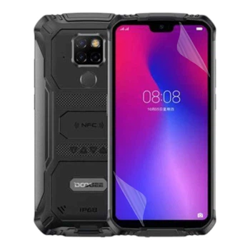 Антишпион приватная плёнка гидрогелевая для смартфона Doogee S68 Pro противоударная прозрачная