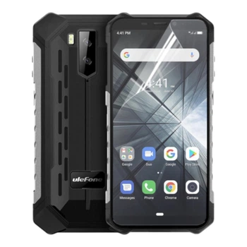 Антишпион приватная плёнка гидрогелевая для смартфона Ulefone Armor X3 противоударная прозрачная