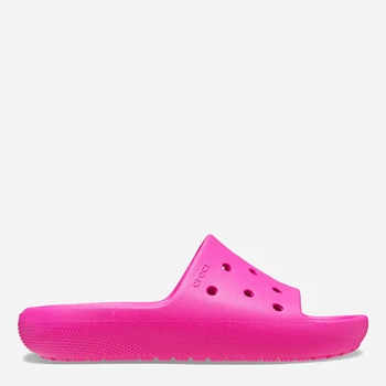 Подростковые шлепанцы для девочки Crocs Classic Slide V2 K 698932046 36-37 (J4) Розовые (1159838624)