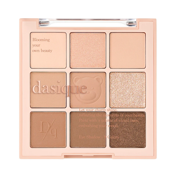 Палетка теней DASIQUE Shadow Palette 28 Brown Bear 8 г